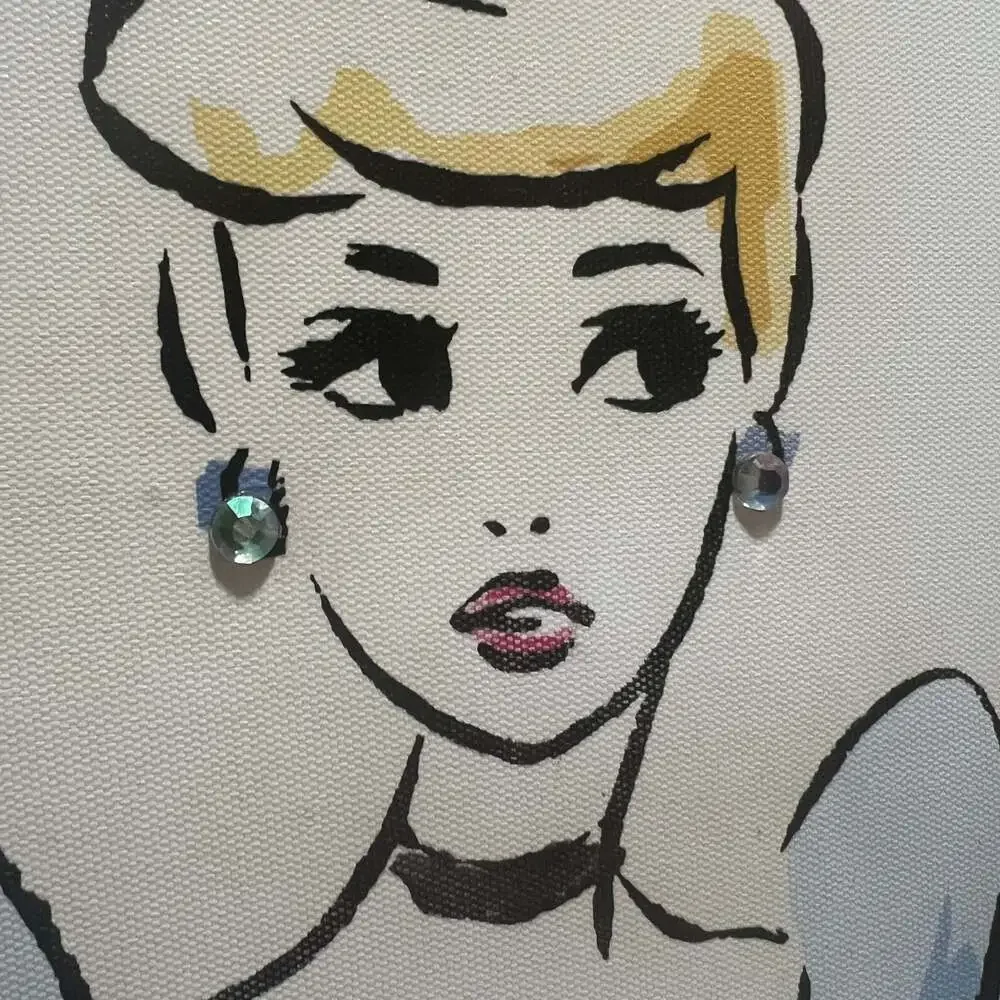 Artissimo Disney Cinderella Canvas 16x20 Wall Home Decor - Australia, A